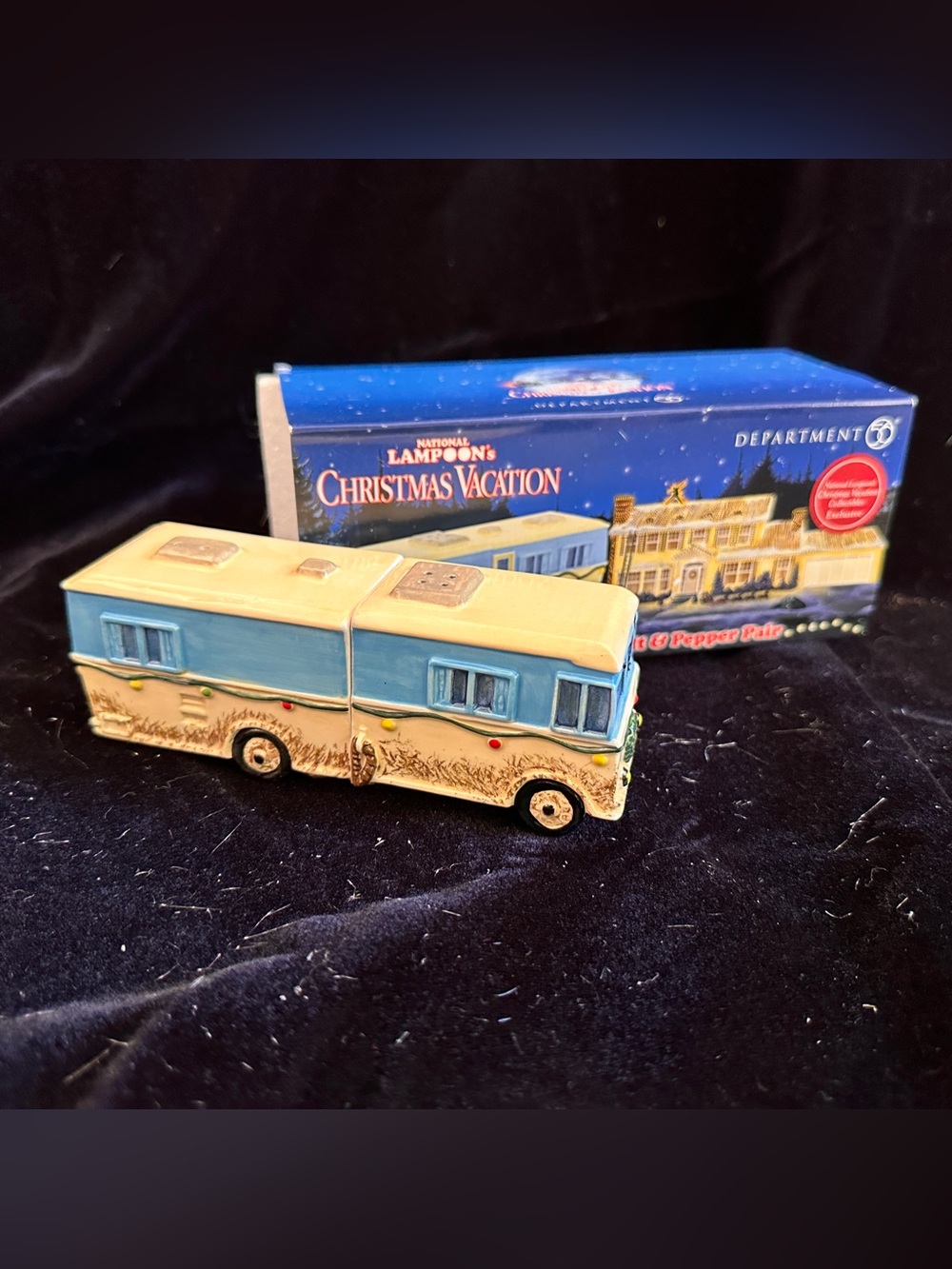 National Lampoons Christmas Vacation  Uncle Eddie RV Salt and Pepper Shakers